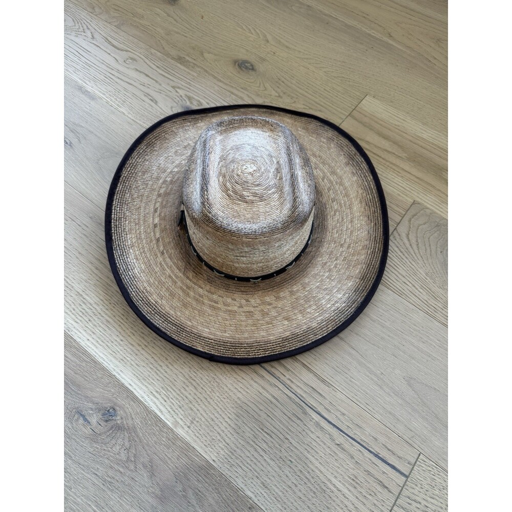 Cody James Men’s 15X Straw Western Cowboy Hat Natural Lightweight Beige Summer